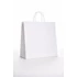 OUTLET Fehér Szalagfüles papírtáska 450x470x170 mm nyomat 1 oldalon